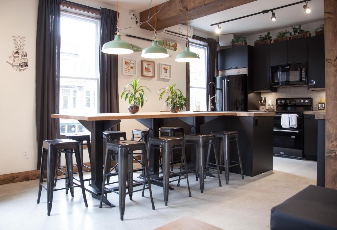 Le Bed & Cocktail - Appartement Sur L'Avenue Du Mont-Royal Montréal Kültér fotó